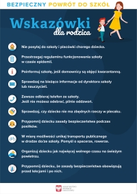 Bezpieczny powrót do szkoły - rodzice